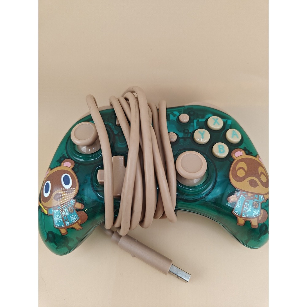 Nintendo Switch Wired Controller Animal Crossing Tom Nook Rock Candy Pad